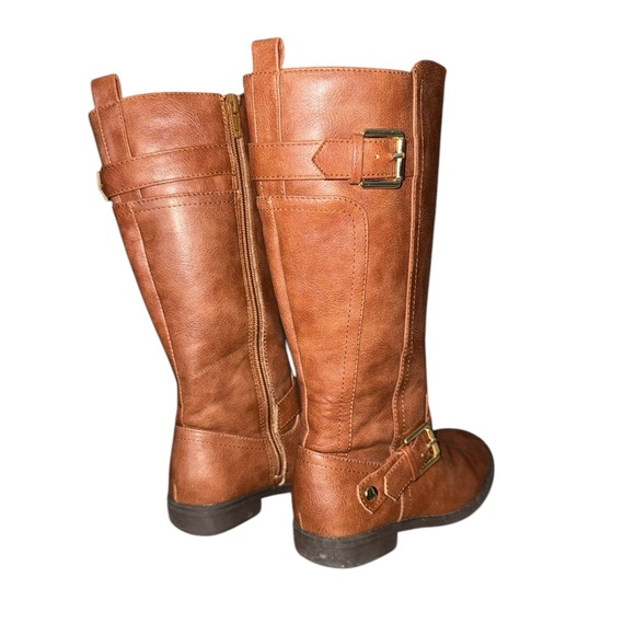 SO Camilaa Cognac Girls’ Knee-High Boots - Size 12 - Picture 4 of 7